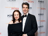 Theater couple Georgia Stitt and Jason Robert Brown gussy up for Carnegie Hall.