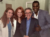 Fleet Street's getting a lot of visitors! Sierra Boggess and Chip Zien recently caught Carolee Carmello and Norm Lewis in the Barrow Street Theatre production of Sweeney Todd. As far as we've heard, they haven't been turned into meat pies.(Photo: Instagram.com/caroleecarmello)