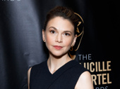 Sweet Charity Lucille Lortel nominee Sutton Foster hits the red carpet. 