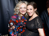 Lucille Lortel winner Rachel Bay Jones gets together with Betsy Morgan, who was nominated for her incredible performance in this year’s Outstanding Revival winner, Sweeney Todd.