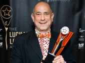 David Dorfman received the Lucille Lortel award for choreographing Indecent.
