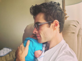 Cuteness overload! Bandstand frontman Corey Cott snuggles up with his son Elliott. We feel a new favorite post-show ritual coming on.(Photo: Instagram.com/naponacott)