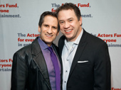 Seth Rudetsky and James Wesley attend the Actors Fund Gala.