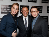 Dear Evan Hansen’s Ben Platt and Will Roland snap a pic with their Tony-nominated director Michael Greif.