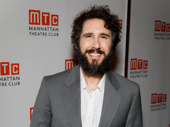 The Great Comet Tony nominee Josh Groban is all smiles for the MTC gala.