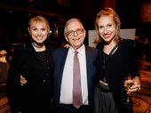 Tony winner Richard Maltby Jr. enjoys the party with his daughters Charlotte and Emily.