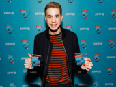 Dear Evan Hansen Tony nominee Ben Platt hits the red carpet with his awards for Favorite Leading Actor in a Musical and Favorite Onstage Pair (with Laura Dreyfuss).