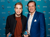 Ben Platt and John Gore snap a pic. What an amazing night! Thanks for voting!