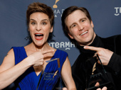 Congrats to Broadway buds Jenn Colella, Gavin Creel and all of this year's Drama Desk winners!