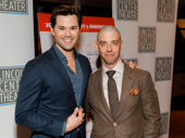Falsettos Tony nominees Andrew Rannells and Christian Borle get together.