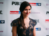 Hamilton Tony nominee Phillipa Soo works it on the red carpet. We can't wait to see what the Public produces next!