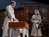 Erik Lochtefeld as Albert and Alyssa Bresnahan as Luda in Napoli, Brooklyn.