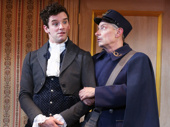 Michael Urie and Arnie Burton in The Government Inspector.