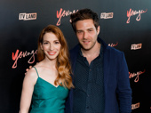 Younger's Molly Bernard and Ben Rappaport snap a pic.