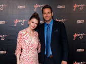 Ooh la la! Sutton Foster and Younger co-star Peter Hermann get together.