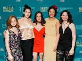 Napoli, Brooklyn's Juliet Brett, Lilli Kay, Elise Kibler, scribe Meghan Kennedy and Jordyn DiNatale exude girl power.