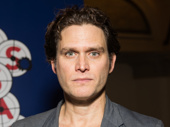 Assassins' Steven Pasquale works the red carpet.