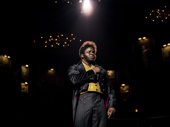 Okieriete Onaodowan as Pierre in The Great Comet.