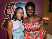Nikki M. James snaps a sweet pic with original Bubbly Black Girl star LaChanze.