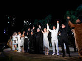 What delightful fools these mortals be! The cast of A Midsummer Night's Dream takes their opening night bow.