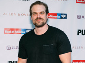 Stranger Things fave and Tony nominee David Harbour has arrived.