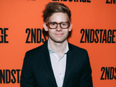 Broadway favorite Andrew Keenan-Bolger steps out to support his sister Celia Keenan-Bolger's opening night in A Parallelogram.