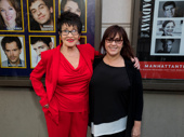 Two-time Tony winner Chita Rivera, who won the 1993 Tony Award for her performance in Kiss of the Spider Woman, attends the opening night of Prince of Broadway with her daughter, Lisa Mordente.