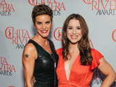 Broadway babes Jenn Colella of Come From Away and Chilina Kennedy of Beautiful spend their night off at the Chita Rivera Awards.