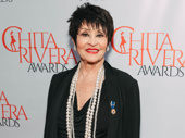 Two-time Tony winner and legendary Broadway performer Chita Rivera steps out for her namesake awards ceremony.