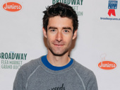 Waitress fave Drew Gehling steps out. 