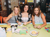You can sit with us! Mean Girls’ Taylor Louderman, Barrett Wildbert Weed and Erika Henningsen hit the autograph table.