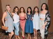 Girl power! Taylor Louderman, Erika Henningsen, Bernadette Peters, Ali Ewoldt, Laura Osnes and Barrett Wilbert Weed take the ultimate Broadway girl gang photo.