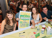 Beautiful’s Kara Lindsay, Evan Todd, Chilina Kennedy and Ben Jacoby snap a fun group shot at the autograph table. 