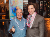 Thumbs up to music man Jimmy Buffett and I>Escape to Margaritaville star Paul Alexander Nolan!