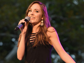 Broadway favorite Laura Osnes hits the stage.(Photo: Jenny Anderson/Getty Images)