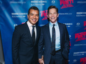 On Your Feet! choreographer Sergio Trujillo and his partner Jack Noseworthy step out.