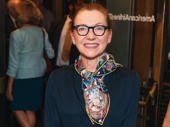 Tony winner Julie White steps out for a night at the theater. 
