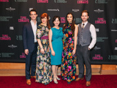Time and the Conways' understudies Ben Diskant, Kim Martin-Cotten, Amanda Leigh Cobb, Kate McGonigle and Stuart Ward get glam for opening night.