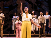 Adrianna Hicks (Celie) & the North American tour cast of The Color Purple, photo by Matthew Murphy