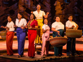 Adrianna Hicks (Celie) & the North American tour cast of The Color Purple, photo by Matthew Murphy