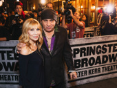 E-Street band member Steven Van Zandt attends opening night of Springsteen on Broadway with his wife Maureen Van Zandt. 