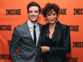 Torch Song stars Michael Urie and Mercedes Ruehl snap a sweet opening night pic.