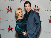 Theater couple Orfeh and Andy Karl spend date night at opening night of M. Butterfly.