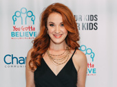 Broadway fave Sierra Boggess snaps a photo.