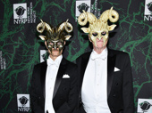 Hello, Dolly!'s David Hyde Pierce steps out for Midler's spooky Halloween party with his husband Brian Hargrove. 