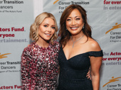 Kelly Ripa and dancer/choreographer Carrie Ann Inaba are all smiles for Inaba's honor.