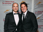 John DeLuca and Rob Marshall attend the annual Actors Fund Gala.