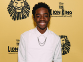 The Lion King alum and Stranger Things star Caleb McLaughlin hits the red carpet.