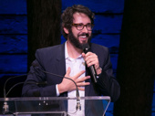 Hats off to the evening's honoree Josh Groban, who received the Ian McKellen Award.(Photo: Alan Perlman for OMB)