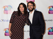 Cecily Strong and Josh Groban snap a sweet pic.(Photo: Jessica Earnshaw for OMB)